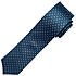 Casa Moda | Krawatte reine Seide | Blau gemustert