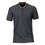 Casa Moda | Polo-Shirt mit College-Kragen | Pflegeleichte Baumwolle | Jeansblau