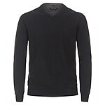 Casa Moda | Pullover mit V-Ausschnitt | Pima-Cotton | Schwarz