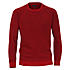 Casa Moda | Rundhals Pullover | Baumwolle mit Wabenstruktur | Farbe Rot