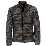 Casa Moda | Stepp-Jacke | 2-Wege-Reiverschluss | Oliv camouflage