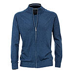 Casa Moda | Strickjacke Pima-Cotton | Royalblau