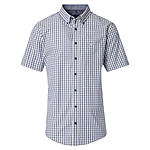CasaModa | Halbarmhemd | Button-down-Kragen | Baumwolle | Vichy Karo Schilf
