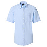 CasaModa | Leinenhemd | Halbarm | Kent-Kragen | Hellblau