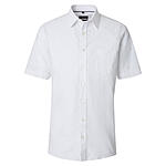 CasaModa | Leinenhemd | Halbarm | Kent-Kragen | Weiss