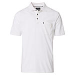 CasaModa | Polohemd uni | Edles Melange-Garn | Farbe&nbsp;weiss