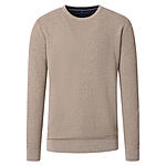 CasaModa | Rundhals-Pullover | Baumwolle Strukturstrick | Beige