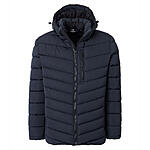 CasaModa | Stepp-Jacke mit Kapuze | Blau