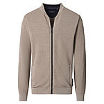 CasaModa | Strickjacke | Baumwolle Strukturstrick | Beige