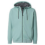 CasaModa | Sweat Jacke mit Kapuze | Elastische Baumwolle | T�rkis