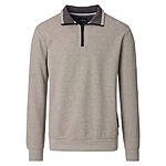 CasaModa | Sweat-Troyer | Pflegeleicht | Sand