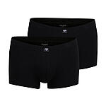 Ceceba | Sport-Pants 2er Pack | Konvex | Elastische Baumwolle | Schwarz
