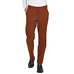 Club of Comfort | Chinos Flat Front | Baumwoll-Gabardine | Curry