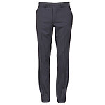 Club of Comfort | Flat Front-Wollhose | Elastischer Komfortbund | Marine