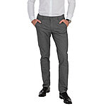 Club of Comfort | Mnner-Hose in moderner Wool-Optik | Grau strukturiert