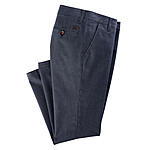 Club of Comfort | Modische Mikrostruktur-Hose im aktuellen Wool-Look mit Thermolite�-W�rmeisolierung | Blau