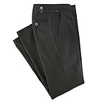 Club of Comfort | Pima-Cotton-Hose aus Leicht-Gabardine | Cold Black Ausrstung | Schwarz