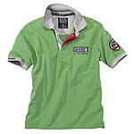 Dezent geschmcktes Piqu Polohemd Farbe grn