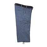 Aubi | Elastische Capri Cargo Bermuda | Farbe blau