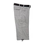 Aubi | Elastische Capri Cargo Bermuda | Farbe  grau