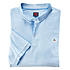 Elastisches Polohemd mit Stehkragen | Pflegeleichte Baumwolle | Farbe Bleu