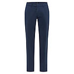 Eurex | Flat-Front-Hose | Regular Fit  Kurzleib Modell | Blau