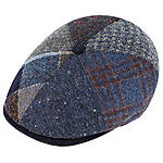 Fiebig | 6-Panel Schieber-Mtze | Patchwork Blau