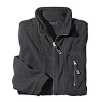 Fleece Jacke Farbe schwarz