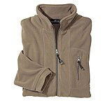 Fleecejacke Farbe taupe