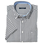 Casa Moda | Halbarm City Hemd | Farbe grau Karo
