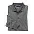 Jersey Hemd Easy-Care mit Polo-Kragen | Farbe grau