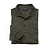 Jersey Hemd Easy-Care mit Polo-Kragen | Farbe oliv