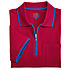 Kimmich | Elastisches Polohemd Piqué mit Zipper | Farbe rot