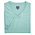 Kimmich | T-Shirt mit V-Ausschnitt | Pflegeleicht | Farbe grün