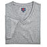 Kimmich | T-Shirt mit V-Ausschnitt | Pflegeleicht | Farbe grau