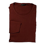 Kitaro | Langarm T-Shirt | Reine Baumwolle | Farbe bordeaux