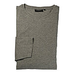 Kitaro | Langarm T-Shirt | Reine Baumwolle | Farbe grau meliert