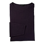 Kitaro | Langarm T-Shirt | Reine Baumwolle | Farbe pflaume