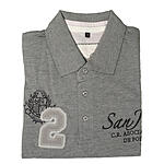 Kitaro | Polo-Sport | Baumwolle | Grau