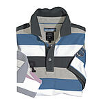 Kitaro | Ringel Polo | Farbe Jeans
