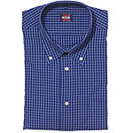 Langarmhemd | Reine Baumwolle bgelfrei | Button down Kragen | Blau