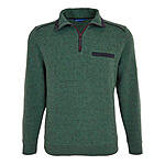 Navigazione | Pflegeleichtes Sweat-Shirt | Troyer-Kragen | Mit Brusttasche | Grn