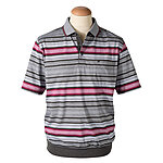Navigazione | bgelfreies Polohemd mit Bund | Farbe beere