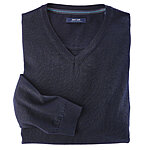 Pierre Cardin | Merino-Mix Pullover | V-Ausschnitt | Marine