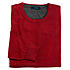 Pierre Cardin | Pullover reine Baumwolle | Rundhals Ausschnitt | Rot
