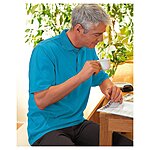 Polo Dry Tec bgelfrei | Farbe trkis
