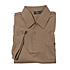 Polo Hemd mit elastischem Bund bügelfrei | Farbe schlamm
