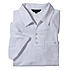 Polo Hemd mit elastischem Bund bügelfrei | Farbe weiß
