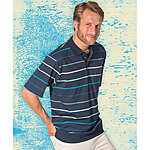 Polohemd mit Bund | Bgelfrei und Wschetrockner geeignet | Farbe marine