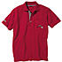 Poloshirt im Country Stil Farbe rot